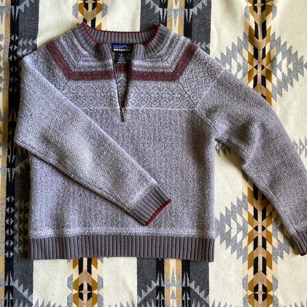 Patagonia Wool Quarter Zip